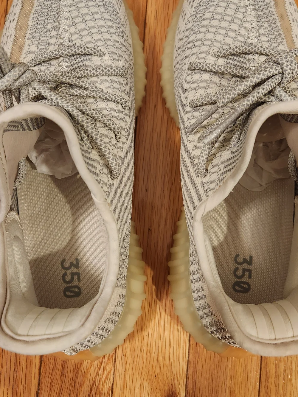 Neutral Knit Women's Sneaker in Light Gray and Tan